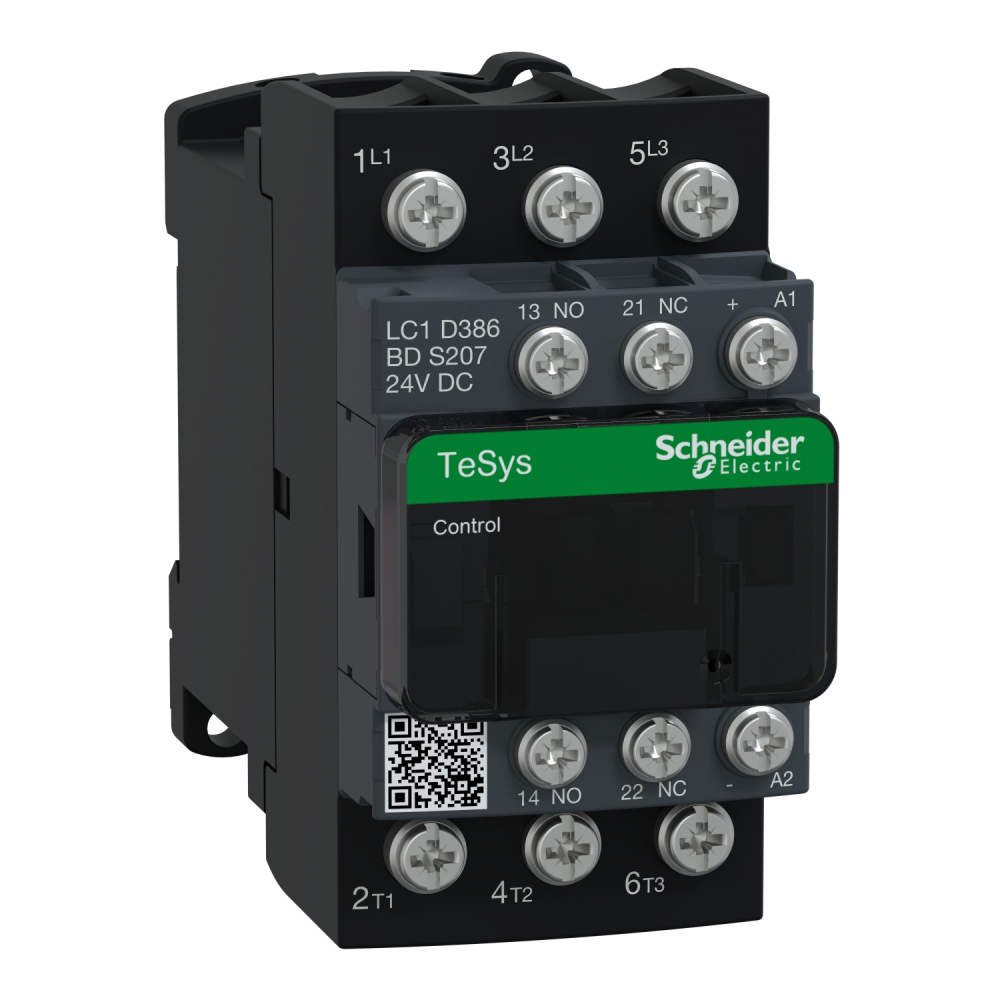 CONTACTOR TESYS LC1D 3P AC3 440V 38 A CO - LC1D386BDS207 - SCHNEIDER ELECTRIC