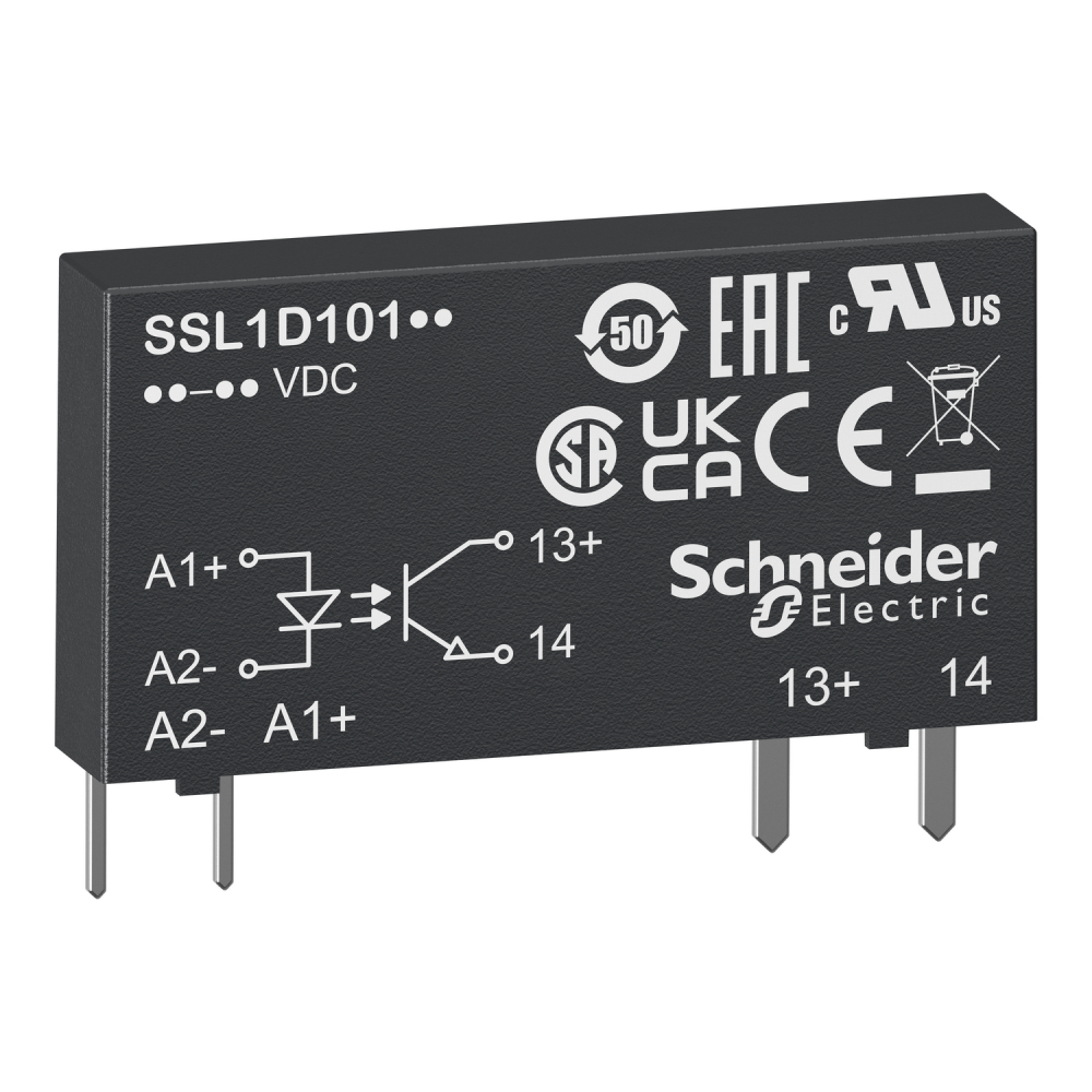 PRZEKAZNIK SSR 48VDC 100MA 24VDC - SSL1D101BD - SCHNEIDER ELECTRIC