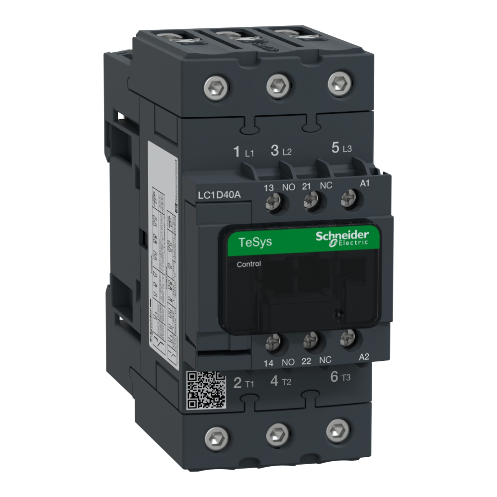 3Pstycz.EVK 440V40A /400VAC50/60Hz - LC1D40AV7 - SCHNEIDER ELECTRIC