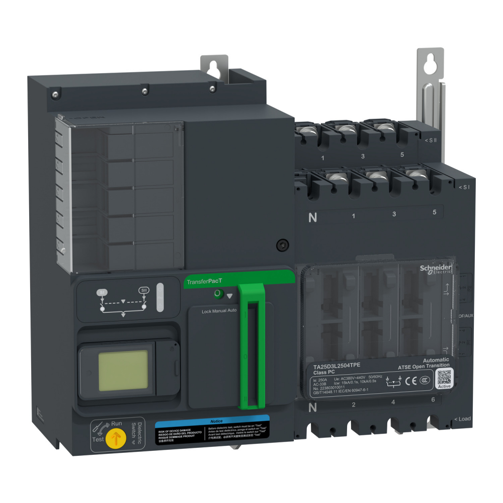 TA25,250A 3P LCD 400V - TA25D3L2504TPE - SCHNEIDER ELECTRIC