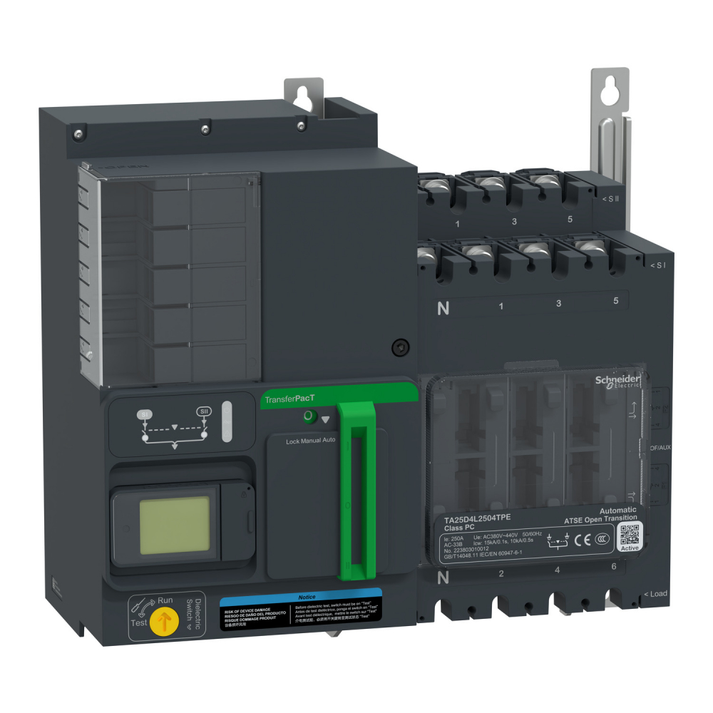 TA25,200A 4P LCD 400V - TA25D4L2004TPE - SCHNEIDER ELECTRIC