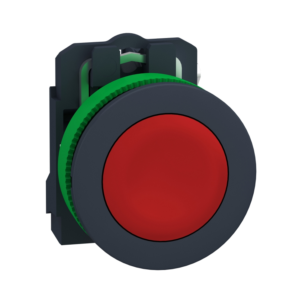 PŁASKI CZERWONY PŁASKI NAKŁ PRZYCISK 1NC - XB5FA42 - SCHNEIDER ELECTRIC
