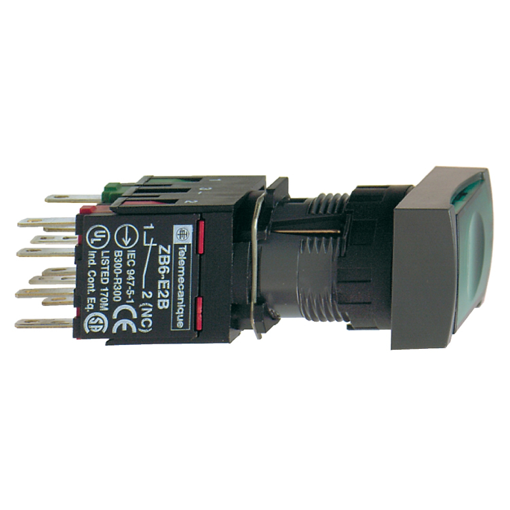 PRZYC.PODŚ.KRYTY NO+NZ PRKĄT ZIEL. - XB6DF3B5B - SCHNEIDER ELECTRIC