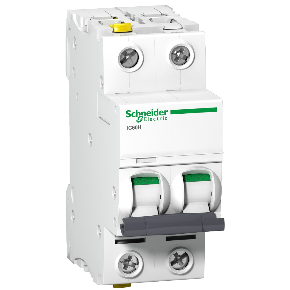 Wyłącznik nadprądowy iC60H-C20-2 - A9F07220 - SCHNEIDER ELECTRIC