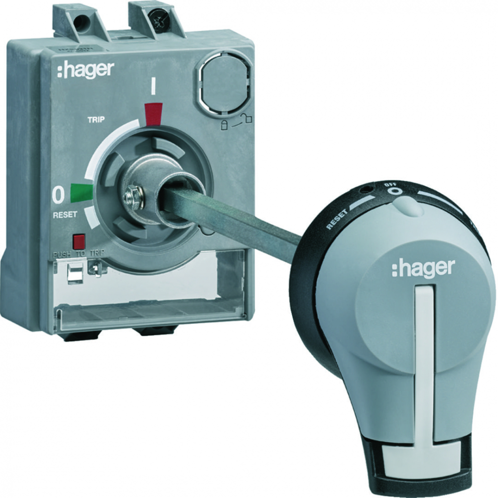 MCCB Napęd obrotowy montowany na drzwiach P160 - HXS031H - HAGER