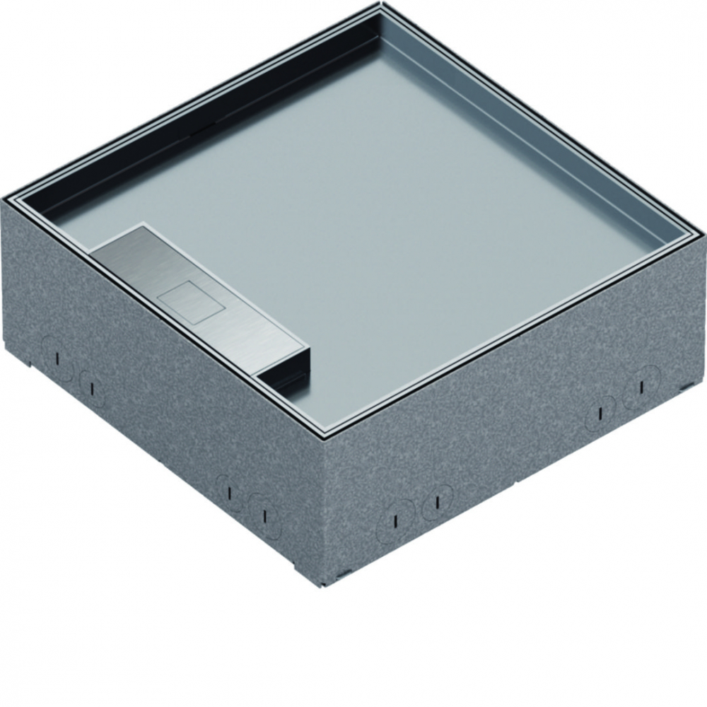 tehalit.VE-EE Zestaw puszka podło-montazowa IP30 5kN Q12 251x251 15mm stal - UDKQ12E15 - HAGER