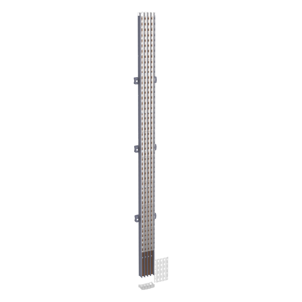 SZYNY POWERCLIP 630A 4P L1400 PSet - LVS04129 - SCHNEIDER ELECTRIC