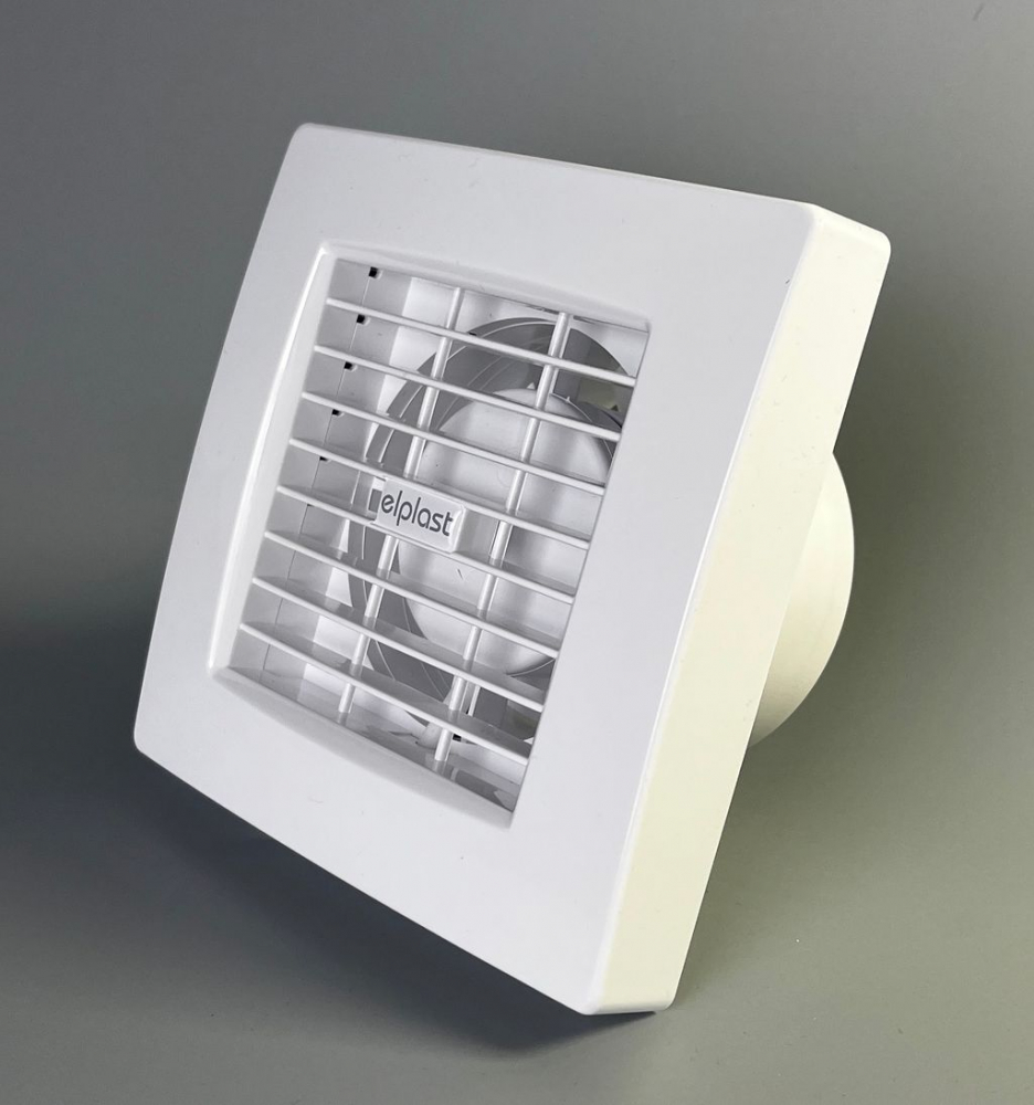 WENTYLATOR DOMOWY ATOL 100HT CZUJNIK WILGOTNOŚCI Z OPÓŹNIENIEM CZASOWYM, FI 100 MM, KOLOR BIAŁY - 81335250 - S&I