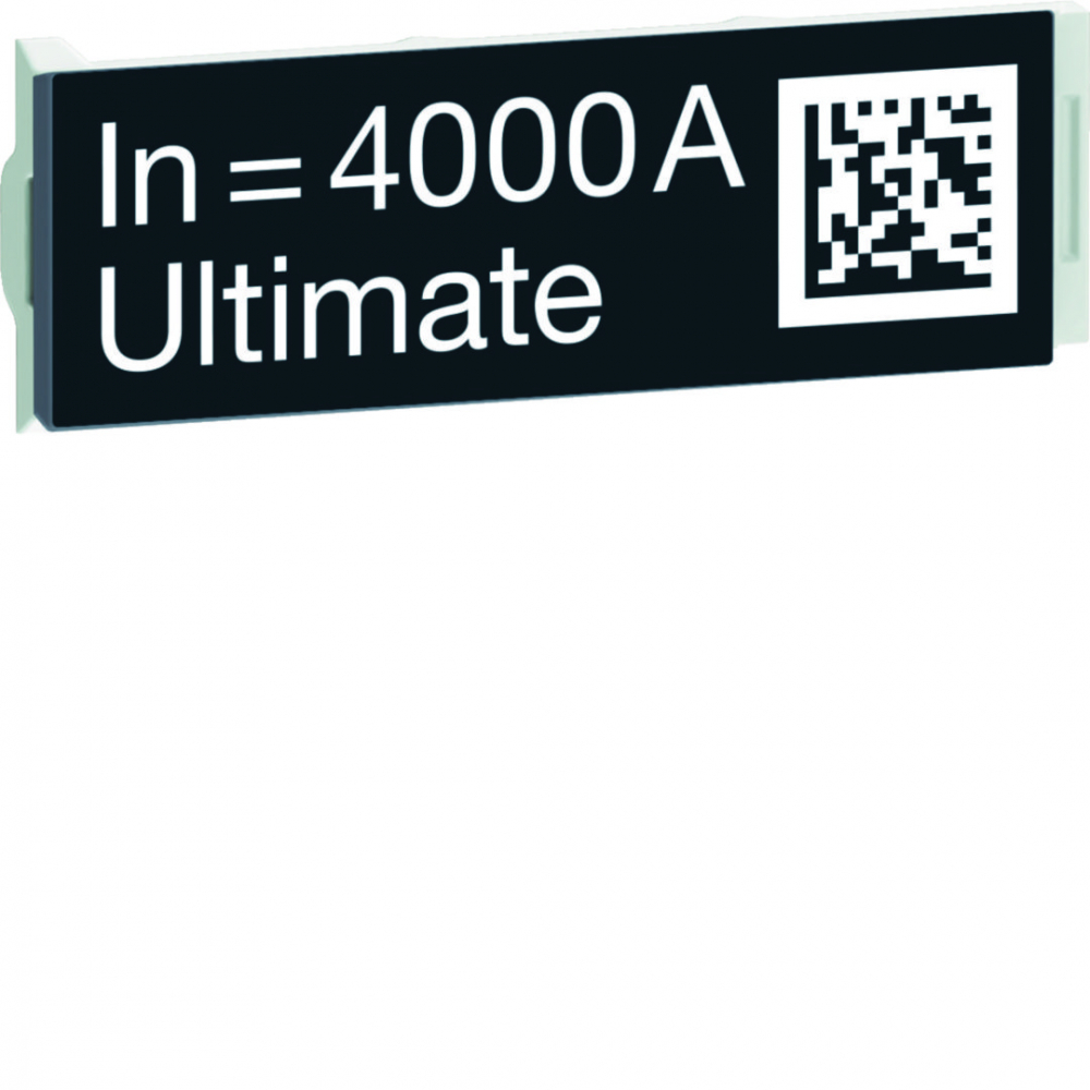 ACB HW4 Wtyczka z oznaczeniem znamionowym wyłącznika 4000A Ultimate - HWW733HSA - HAGER