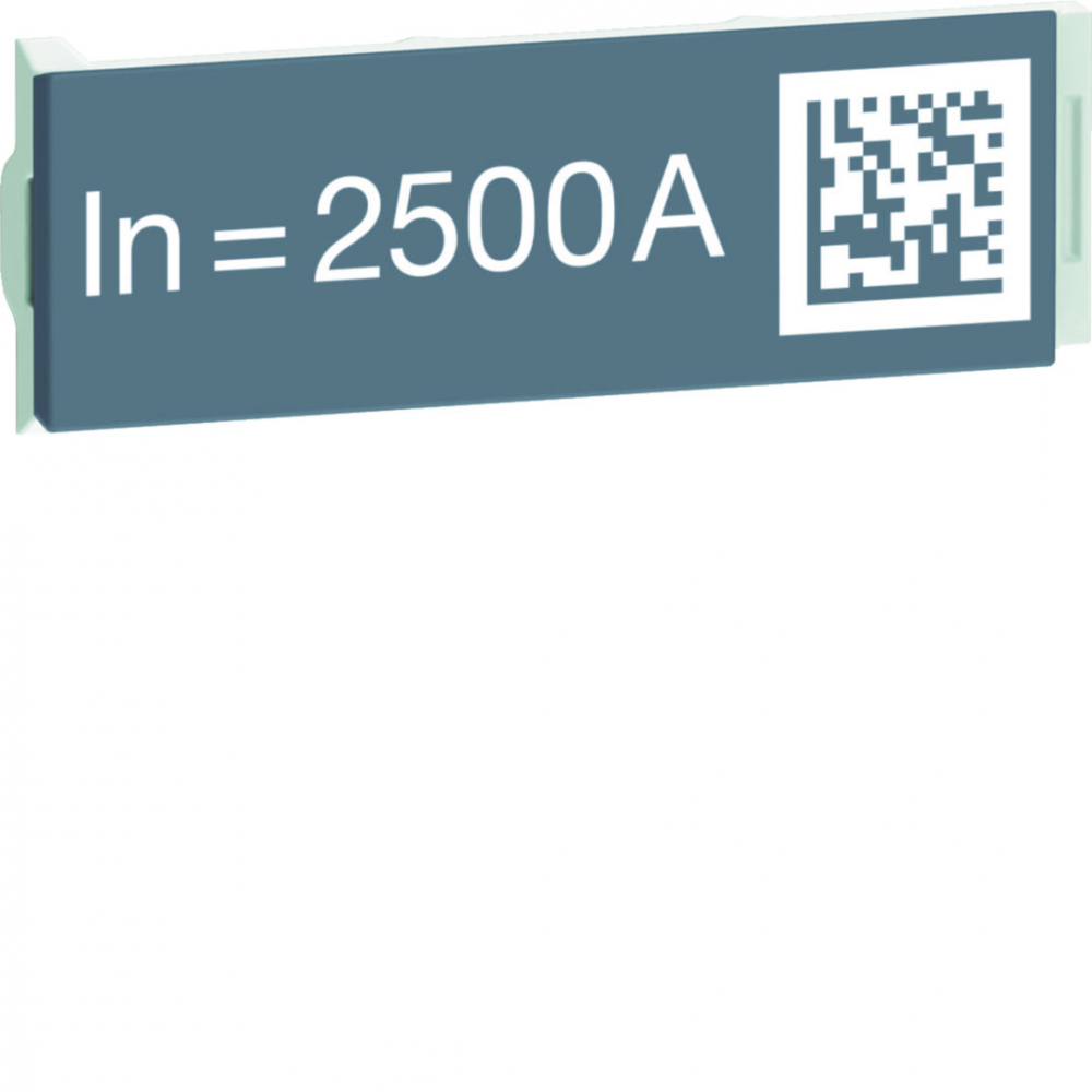 ACB HW2 Wtyczka z oznaczeniem znamionowym wyłącznika 2500A - HWW471H - HAGER