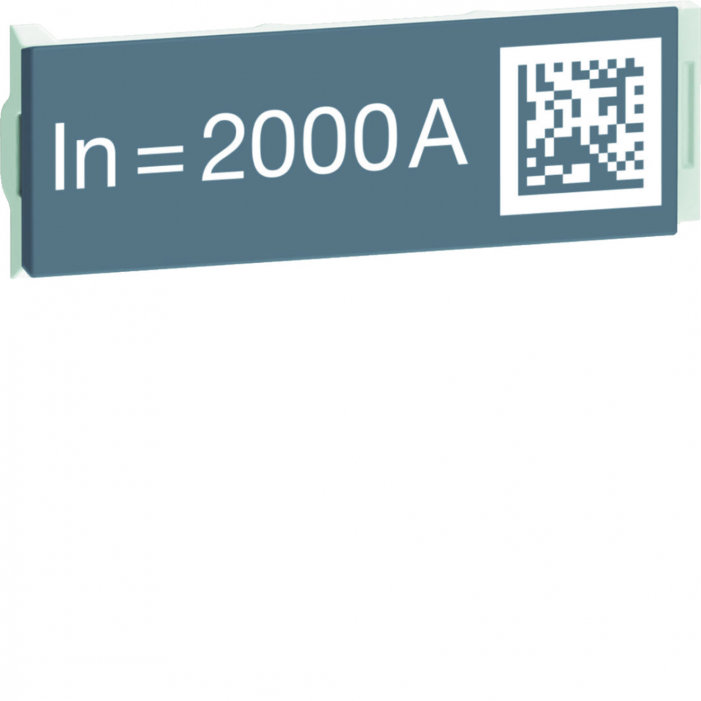 ACB HW2 Wtyczka z oznaczeniem znamionowym wyłącznika 2000A - HWW470H - HAGER
