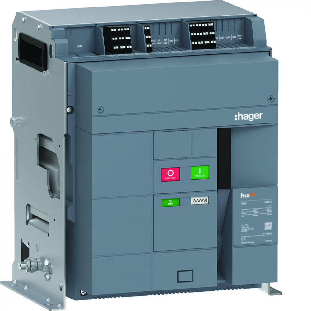 ACB HW2 2500A 3P Rozłącznik powietrzny stacjonarny - HW2W325FS - HAGER