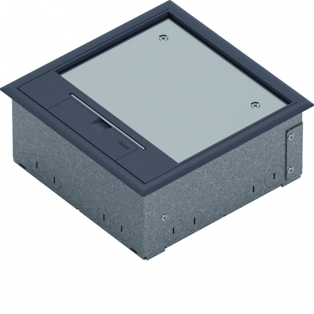 tehalit.VE-EE Zestaw puszka podło-mon IP30 1,5kN Q06 205x205 5mm PA stalowy - UDKQ067011 - HAGER