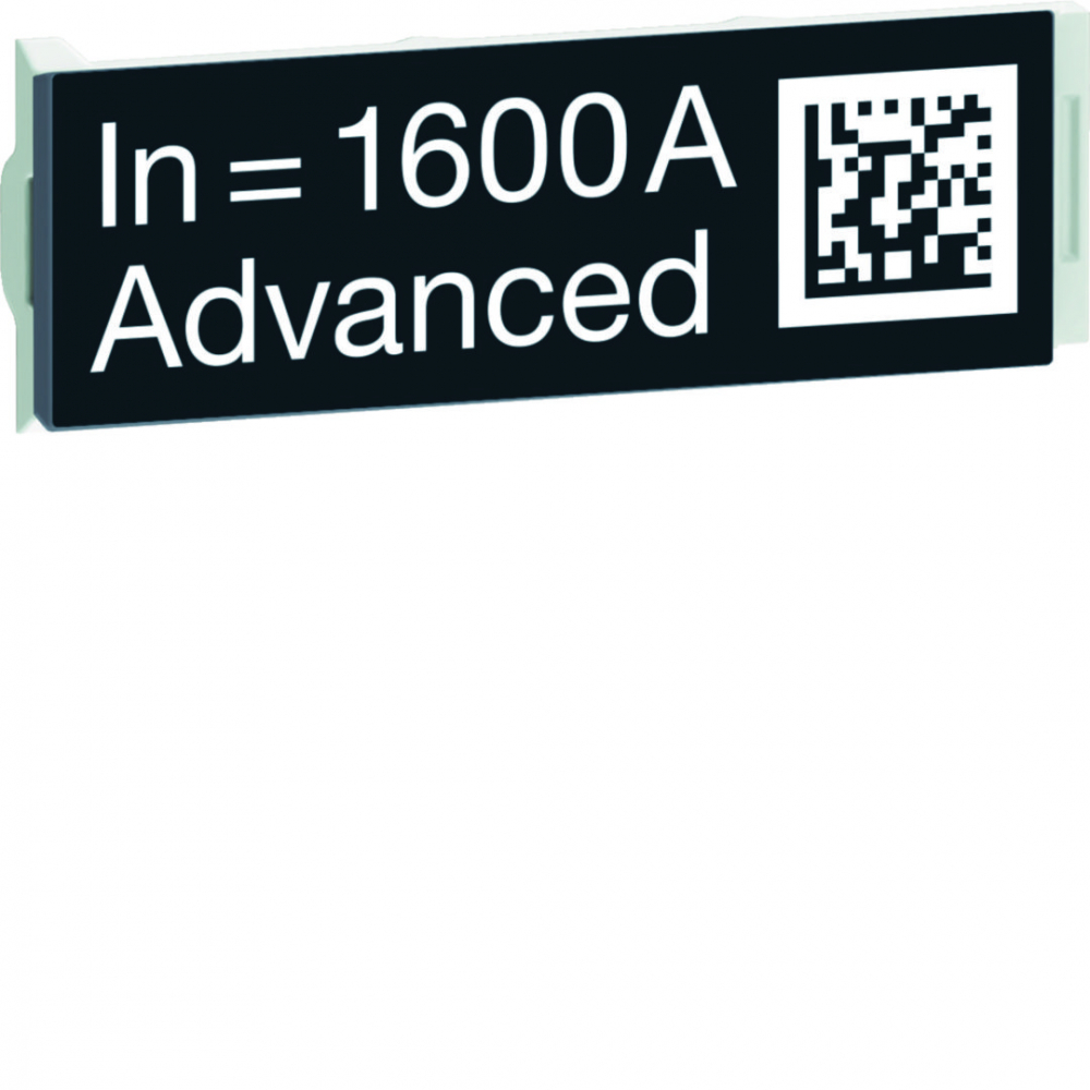 ACB HW2/4 Wtyczka z oznaczeniem znamionowym wyłącznika 1600A Advanced - HWW709H - HAGER