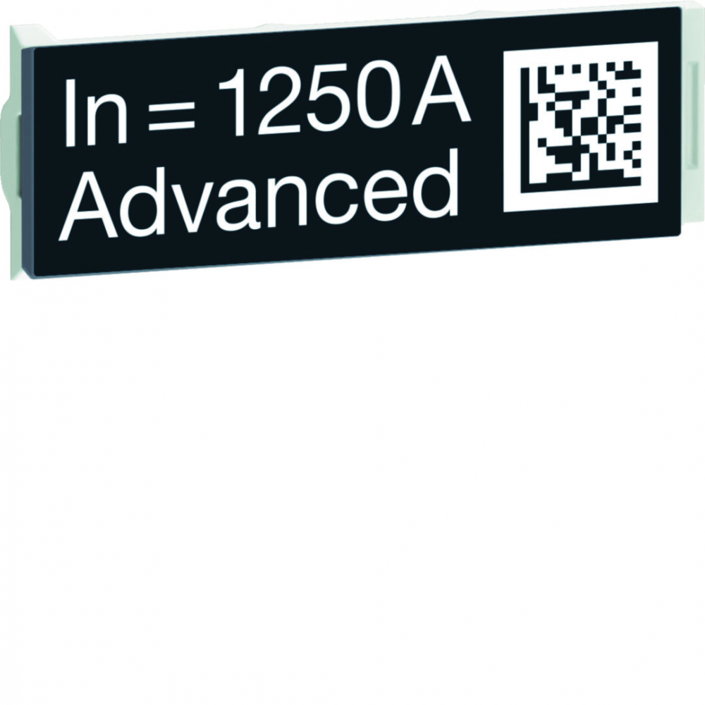 ACB HW2/4 Wtyczka z oznaczeniem znamionowym wyłącznika 1250A Advanced - HWW708H - HAGER