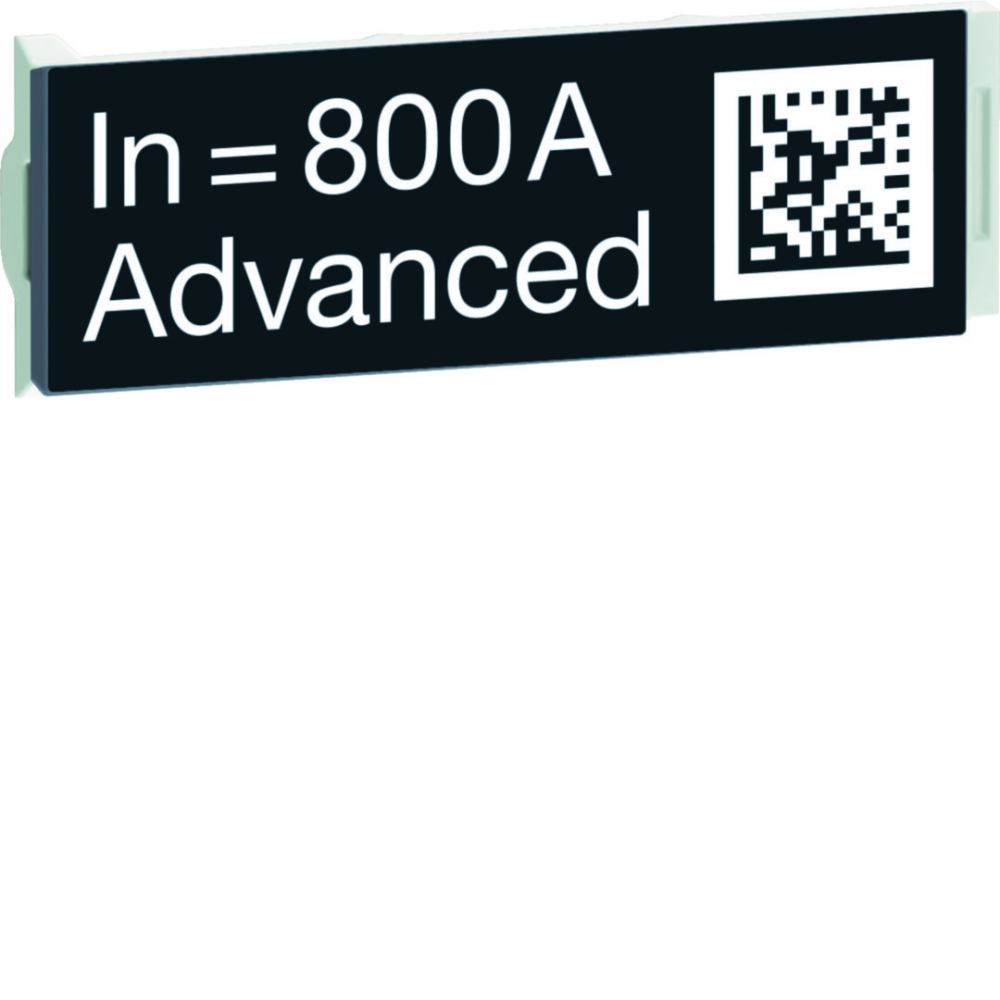 ACB HW2/4 Wtyczka z oznaczeniem znamionowym wyłącznika 800A Advanced - HWW706H - HAGER