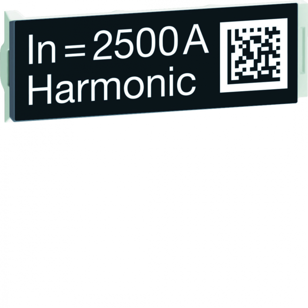 ACB HW2/4 Wtyczka z oznaczeniem znamionowym wyłącznika 2500A Harmonic - HWW691H - HAGER