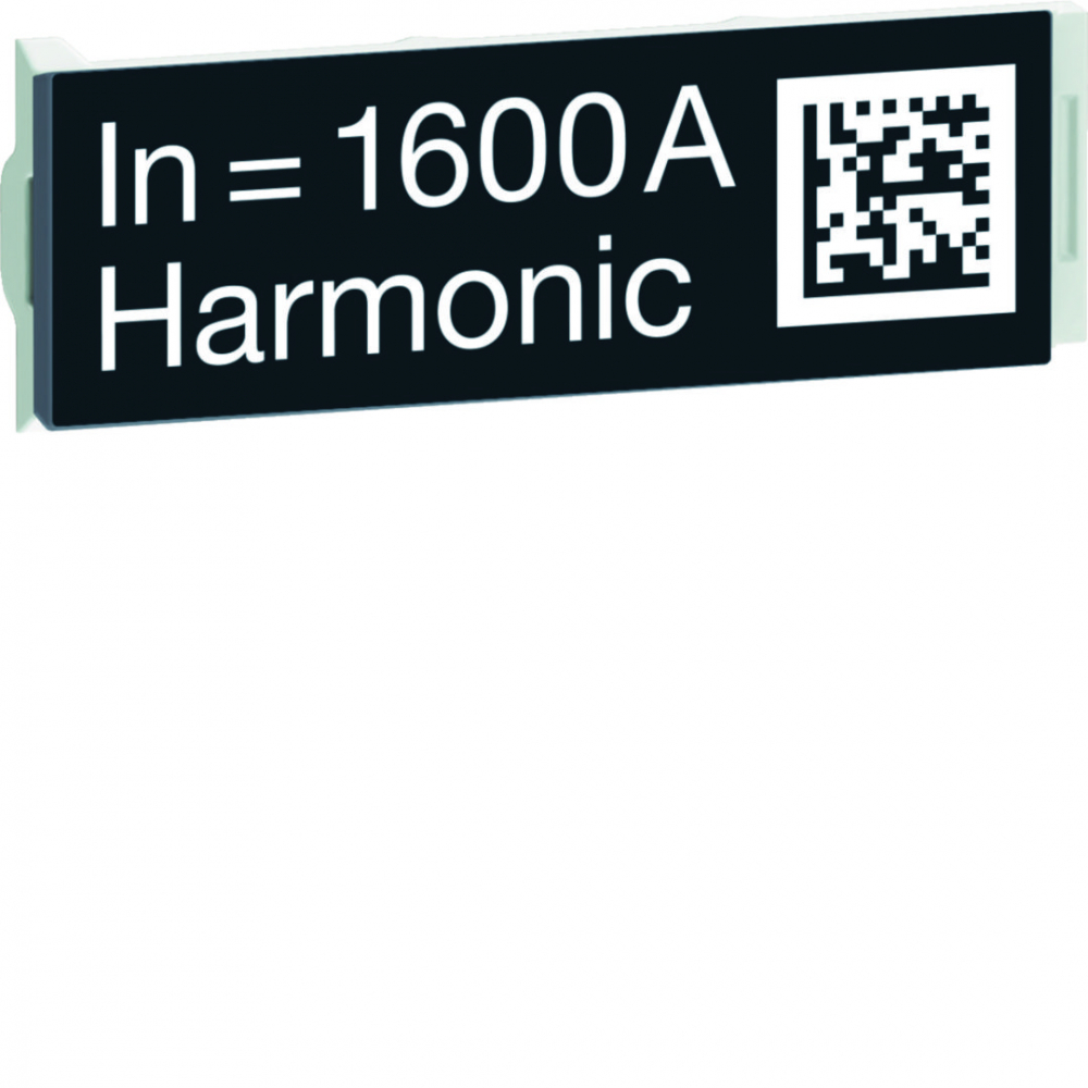 ACB HW2/4 Wtyczka z oznaczeniem znamionowym wyłącznika 1600A Harmonic - HWW689H - HAGER