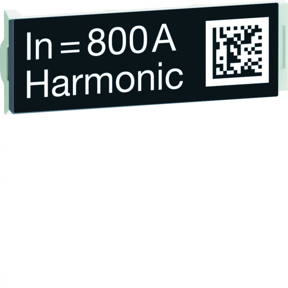 ACB HW2/4 Wtyczka z oznaczeniem znamionowym wyłącznika 800A Harmonic - HWW686H - HAGER