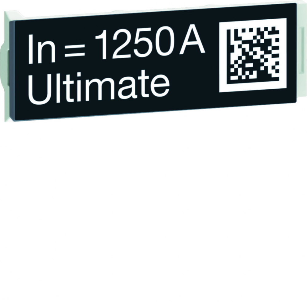 ACB HW2/4 Wtyczka z oznaczeniem znamionowym wyłącznika 1250A Ultimate - HWW728H - HAGER
