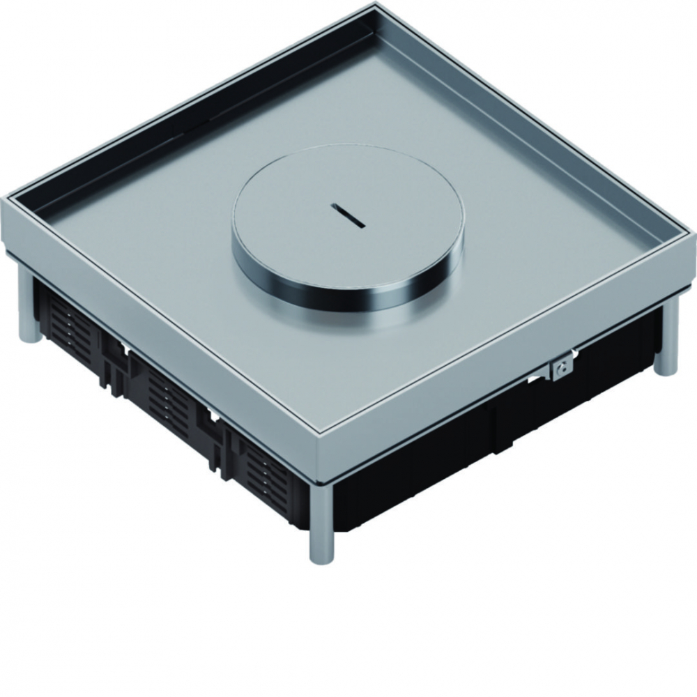tehalit.VE-EE Pokrywa tubus IP54 20kN EKSQ12 244X244 15mm stal nierdzewna - EKSQ120TM15 - HAGER