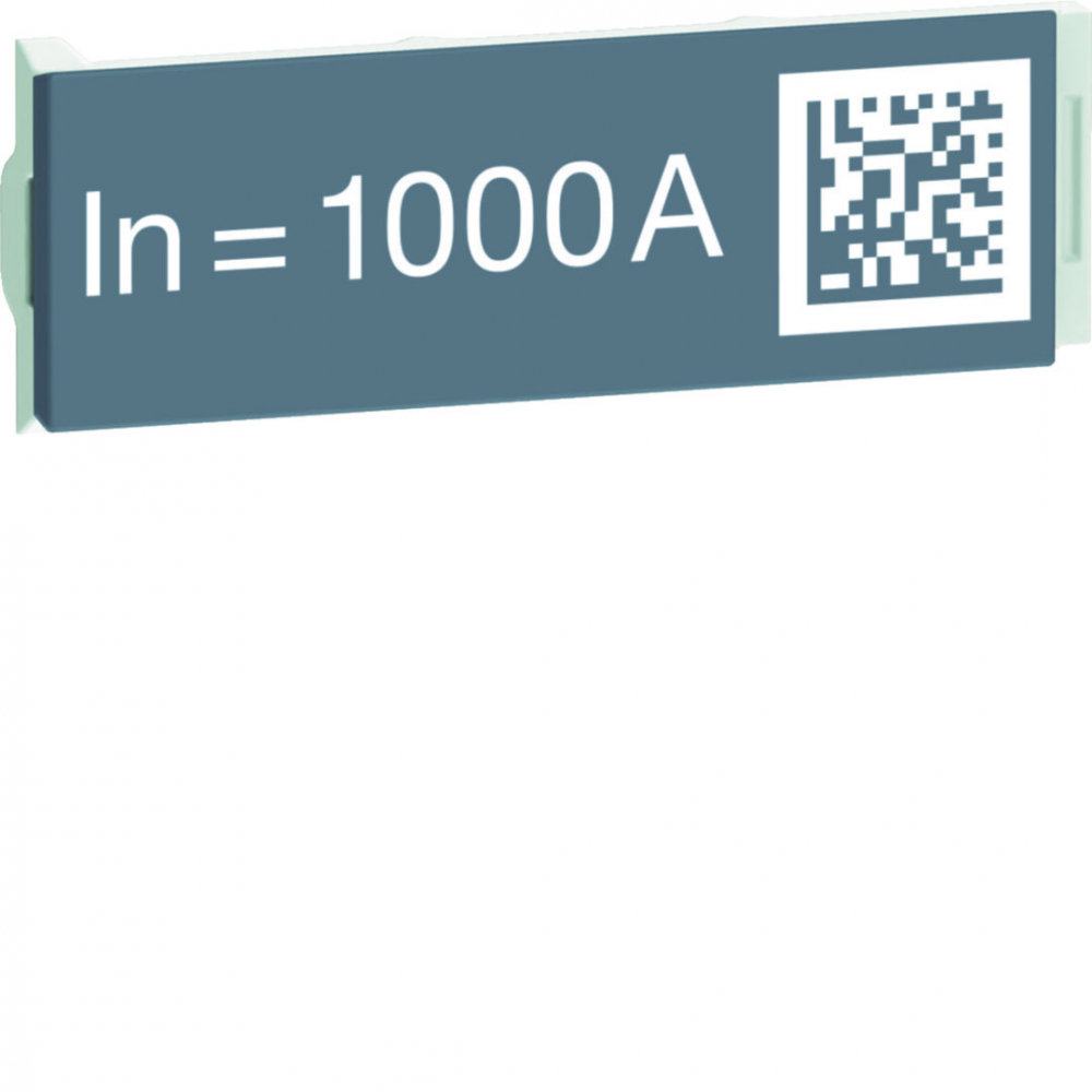 ACB HW1 Wtyczka z oznaczeniem znamionowym wyłącznika 1000A dostarczane luzem - HWW467HSA - HAGER