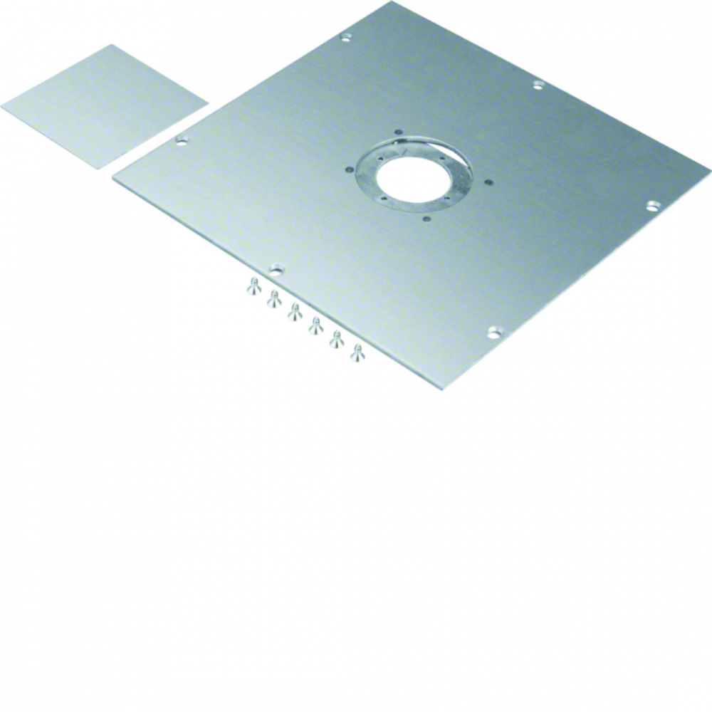tehalit.UK Pokrywa montażowa dla UD roz.2 GBZ fi50mm stal ocynkowana - UDM2050GBZ - HAGER
