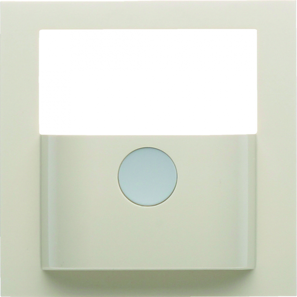 KNX e/s B.x Płytka czołowa do modułu czujnika ruchu KNX, kremowy, połysk - 80960452 - HAGER