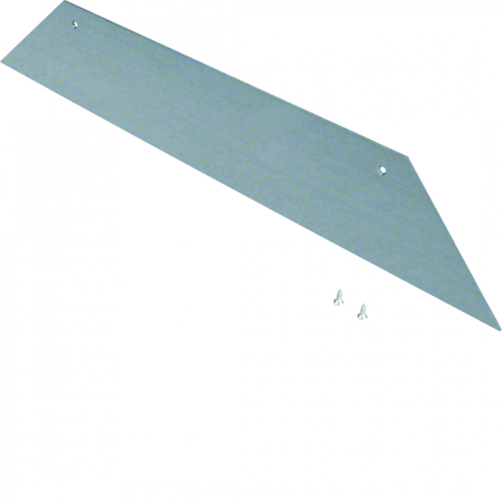 tehalit.AK Końcówka 2-str skos pokrywy 250X70mm stal - AKE2500702 - HAGER
