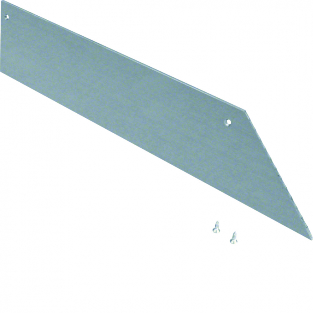 tehalit.AK Końcówka 1-str skos pokrywy 250X70mm stal - AKE2500701 - HAGER