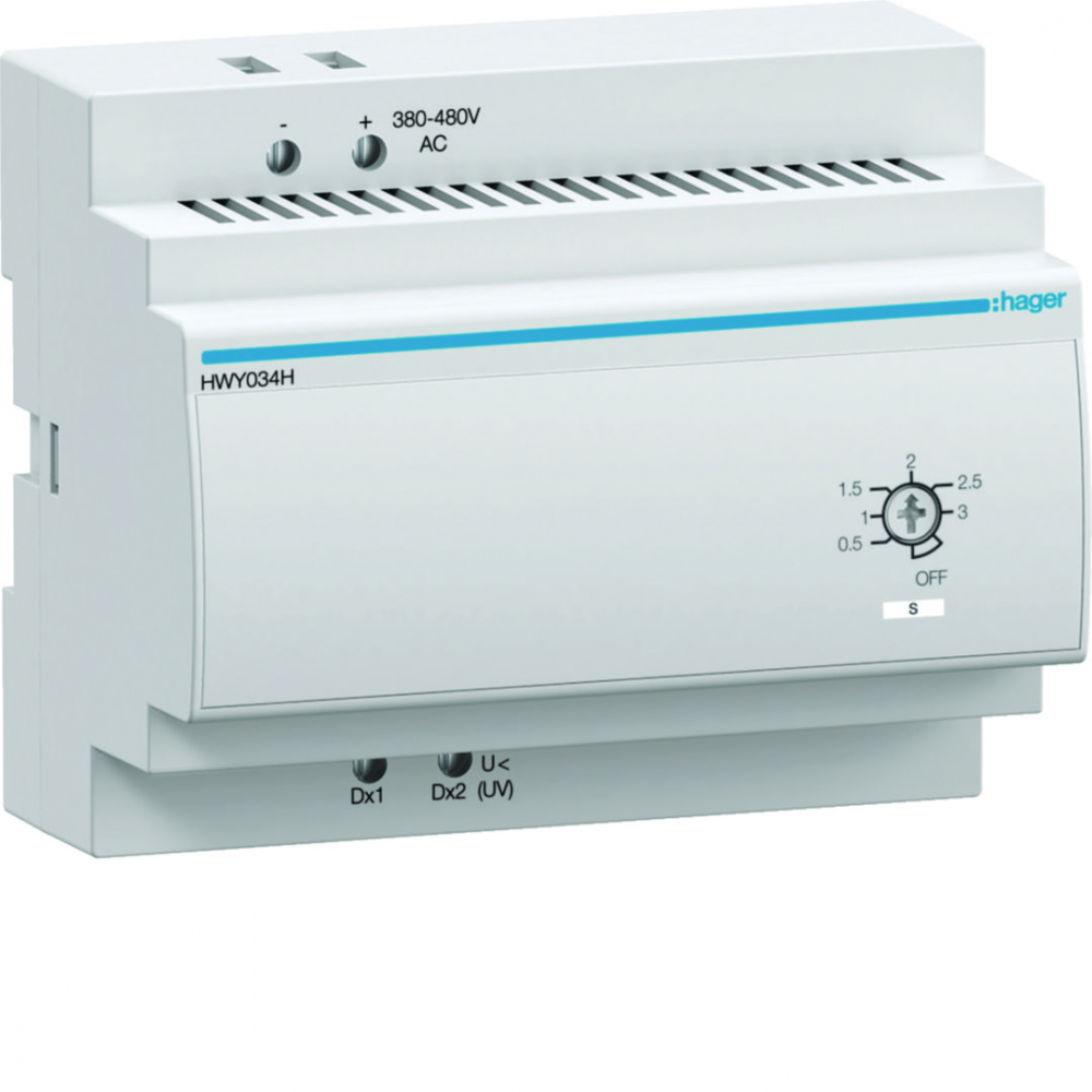 ACB HW Podnapięciowy UV moduł opóźnienia 380-480V AC (UVTC) - HWY034H - HAGER