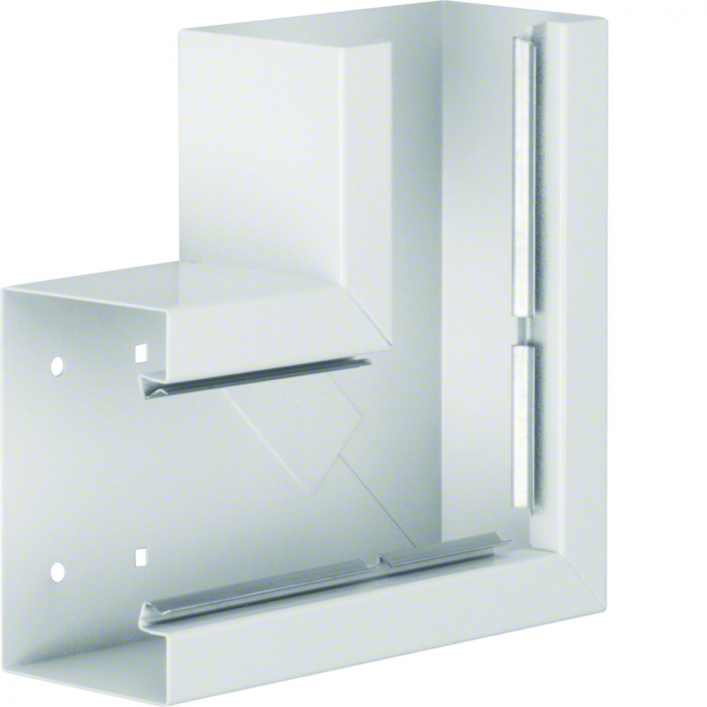 tehalit.BRS Kąt płaski 85x130 stal biały - BRS8513059016 - HAGER