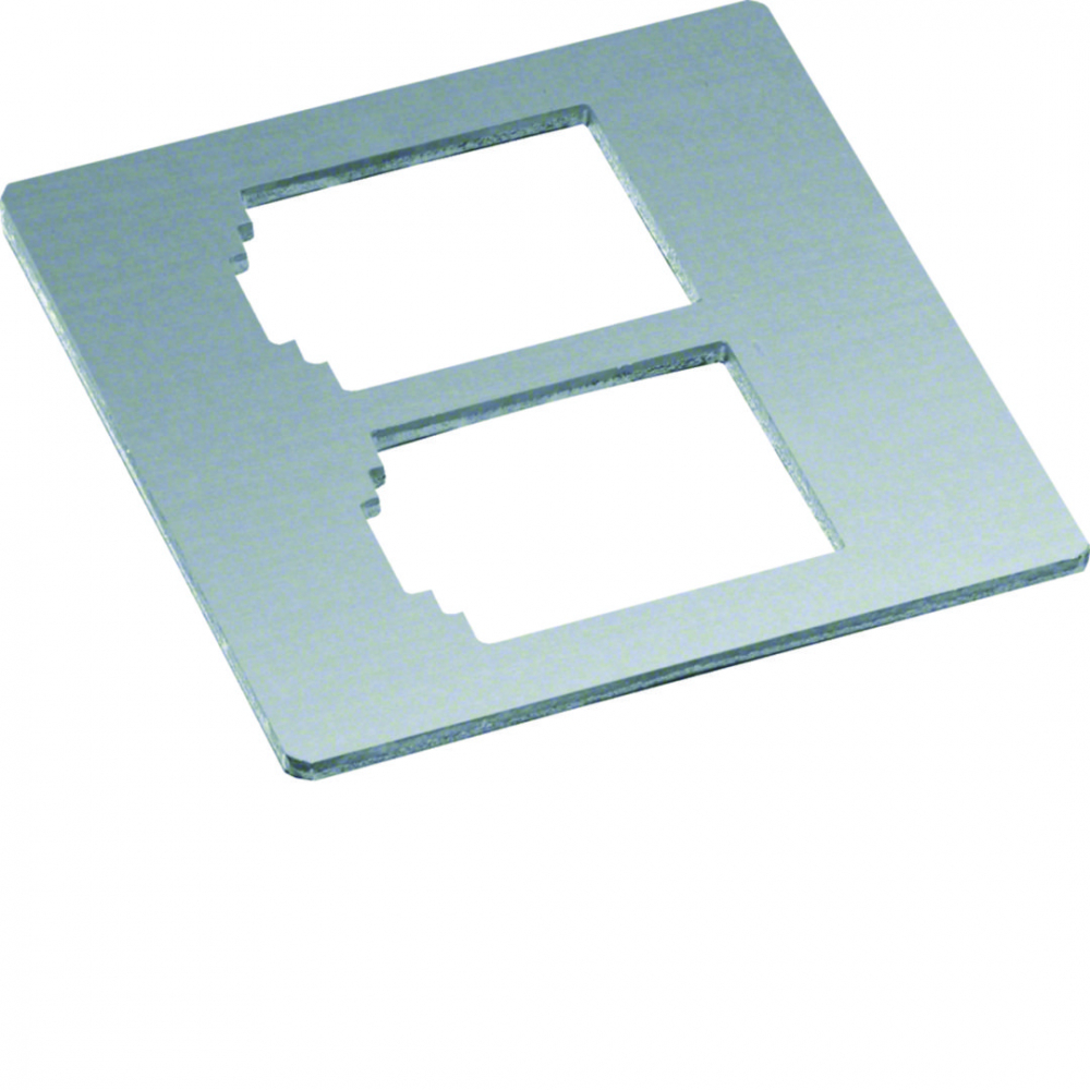 tehalit.VE-EE Płytka montażowa RJ45 19,5X14,8mm aluminium - GBVDM032 - HAGER