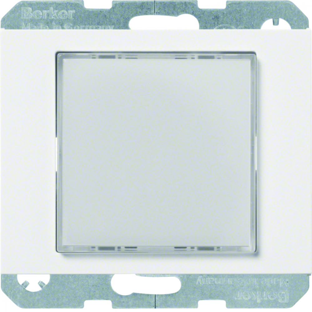 K.1 Sygnalizator świetlny LED podświetlenie czerwone/zielone, biały połysk - 29527009 - HAGER