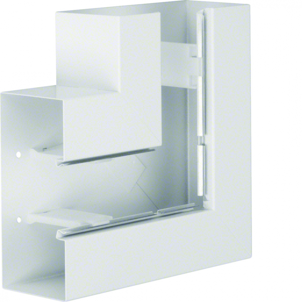 tehalit.BRS Kąt płaski 100x210 stal biały - BRS10021059016 - HAGER