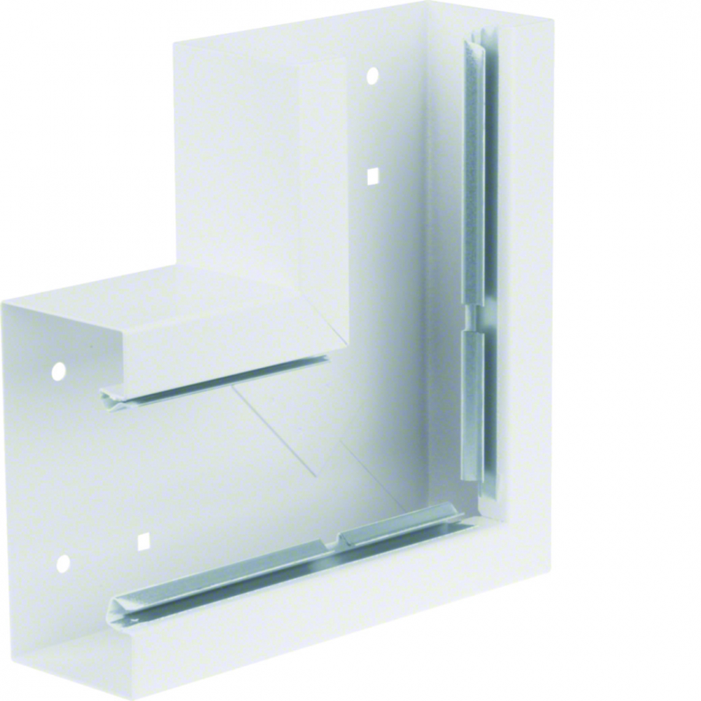 tehalit.BRS Kąt płaski 65x130, stalowy, biały - BRS6513059016 - HAGER