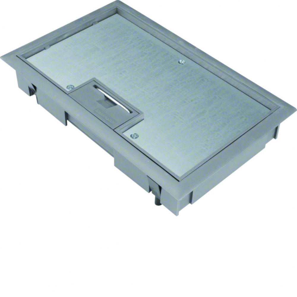 tehalit.VE-EE Pokrywa uchylna płytki montaż E04 147X247 8mm PA stalowy - KDE04087011 - HAGER
