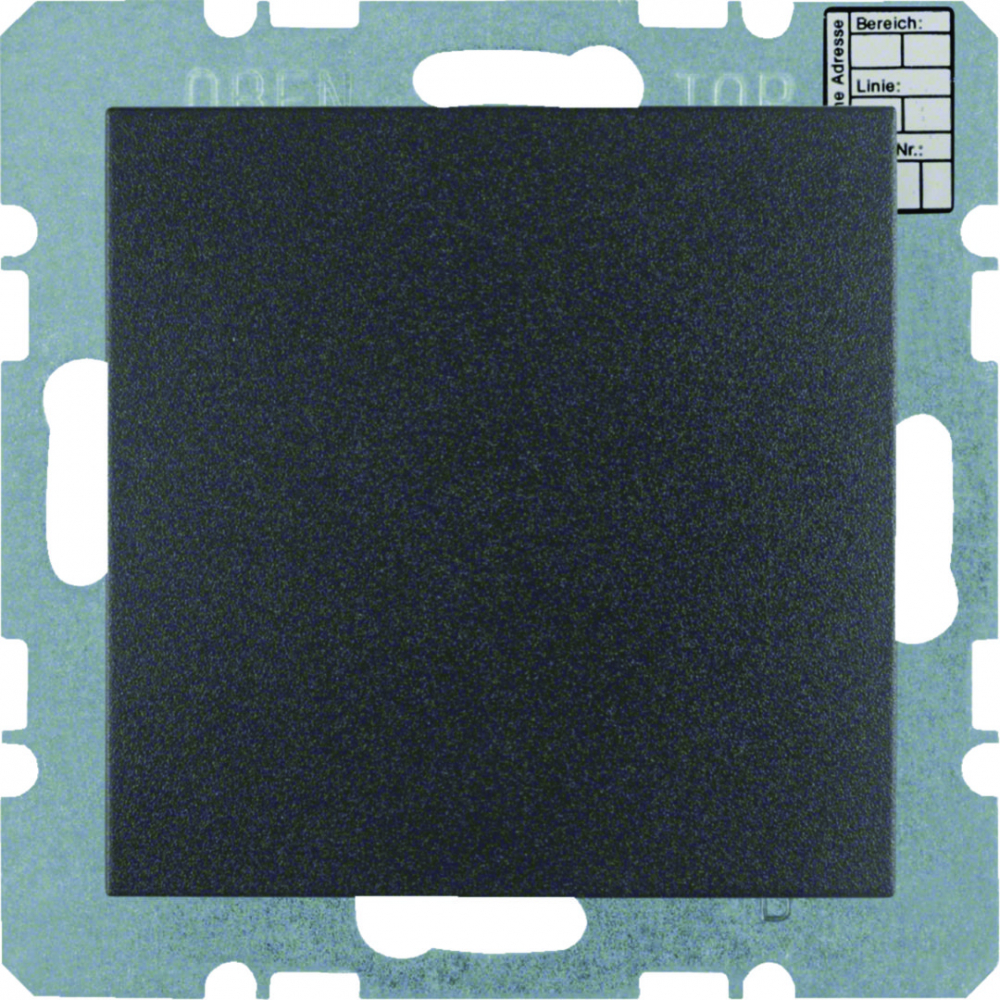 KNX s B.Kwadrat/B.3/B.7 Czujniki CO2 i wilgotności z reg temp antracyt mat - 75441385 - HAGER