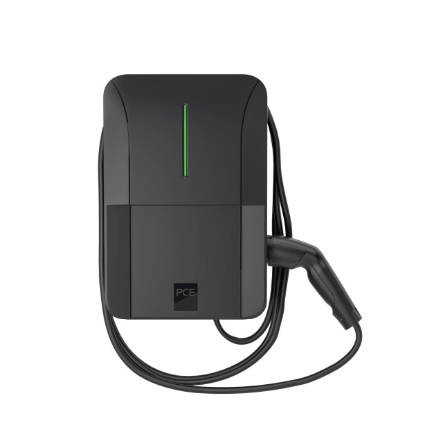 STACJA ŁADOWANIA WALLBOX EV11.3 11kW 16A WTYCZKA TYPU 2+5 METRÓW PRZEWODU IP44 - 37031110-ss - PCE