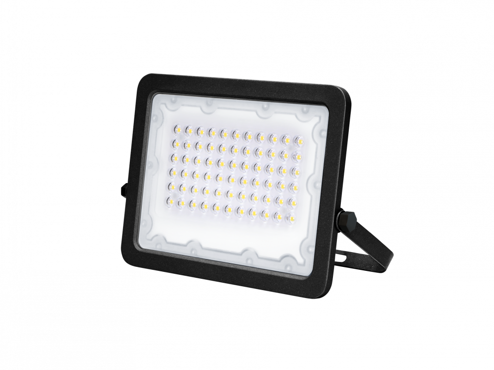 NAŚWIETLACZ LED GALAXI 50W 5500LM 4000K IP65 CZARNY - LFL250 - LUMAX