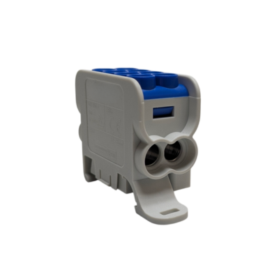 Blok dystrybucyjny - rozdzielczy HLAK 25 1P niebieski 2xAl/Cu 25mm2+16mm2 1000VAC/1500VDC - MAG1251B00 - MOREK