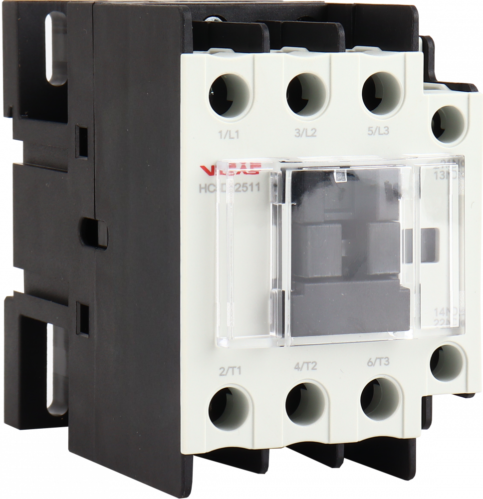 Stycznik mocy 18A AC-3 3P 1NO+1NC 230V AC - VCS-HC5-D-18-11-230 - VECAS