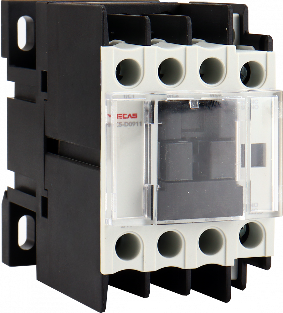 Stycznik mocy 12A AC-3 3P 1NO+1NC 230V AC - VCS-HC5-D-12-11-230 - VECAS