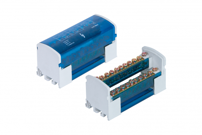 LISTWA ŁĄCZENIOWA 2X11, 125A/500V BLOK - E.4074 - PAWBOL