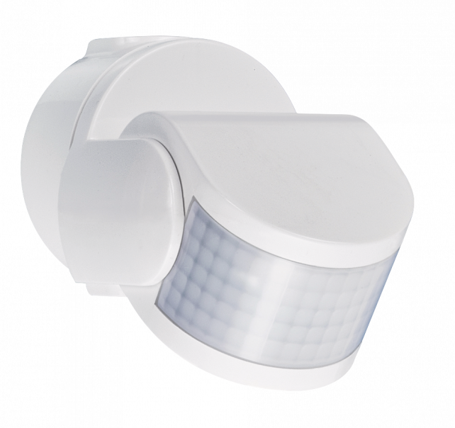 CZUJNIK RUCHU PIR 200&deg; 2300W IP55 BIAŁY SWISS GARDE 3100 IR - 26450 - NIKO