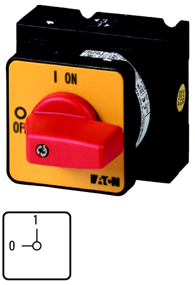 ŁĄCZNIK KRZYWKOWY 32A T3-1-102/E-RT - 016318 - EATON