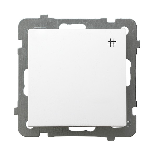 ŁĄCZNIK KRZYŻOWY ZACISKI ŚRUBOWE 10AX 250V IP20 BIAŁY AS - ŁP-4G/m/00 - OSPEL