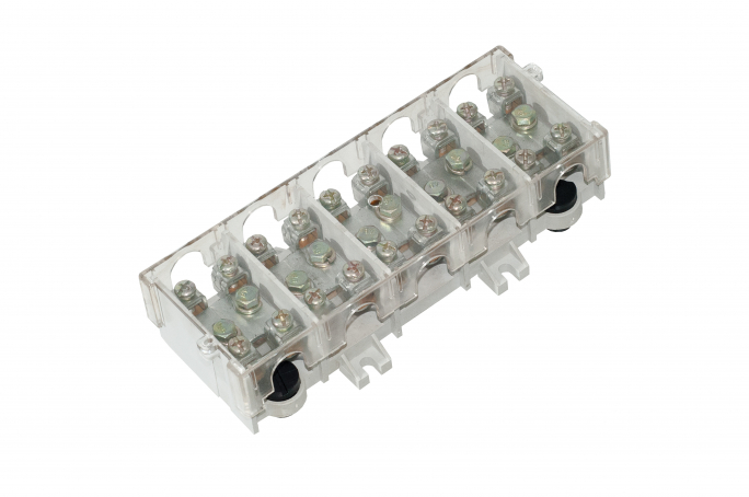 LISTWA ZACISKOWA LG 5X25/16 Z OSŁONĄ. - E.4029 - PAWBOL