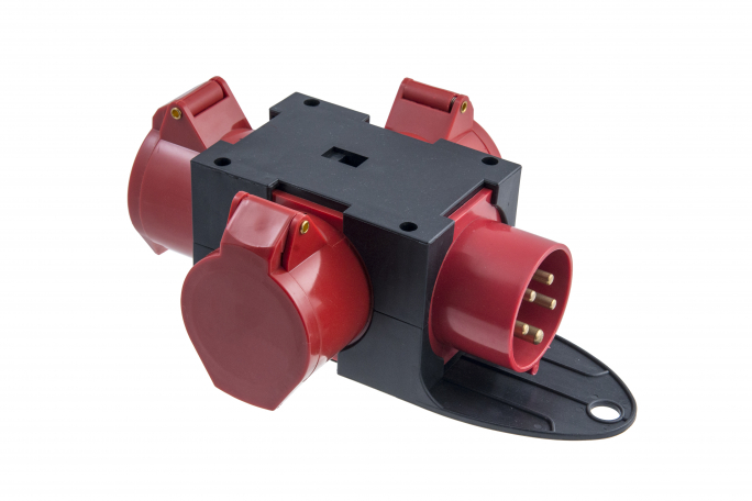 ROZDZIELNICA R-BOX MINI 1X16A5P/3X16A5P - B.MINI-1 - PAWBOL