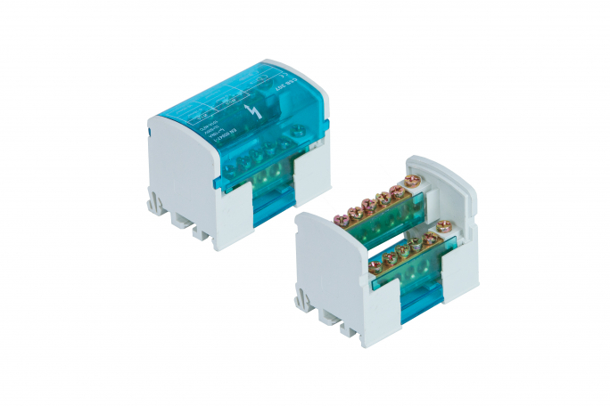 LISTWA ŁĄCZENIOWA 2X7, 100A/500V BLOK. - E.4073 - PAWBOL